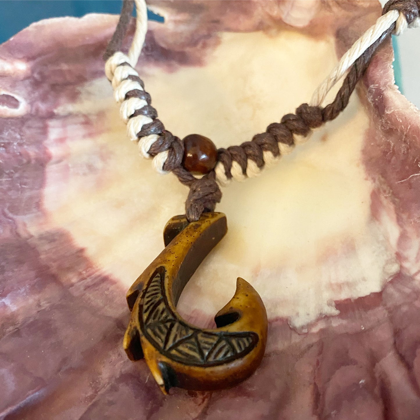 Hawaiian Fish Hook Necklace – L'aube Boutique